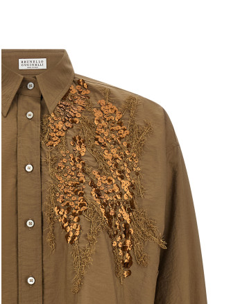 Рубашка, блузка BRUNELLO CUCINELLI 'Dazzling Seabed Embroidery' (M0F79RJ916C9266) #