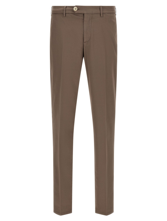 Брюки BRUNELLO CUCINELLI American Pima Cotton pants (M289LI1770C6046) #1
