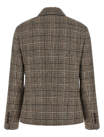 Пиджак, костюм BRUNELLO CUCINELLI Double-breasted blazer (MG5577359PC016) #