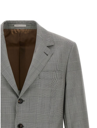 Blazer, suits BRUNELLO CUCINELLI Prince of Wales blazer (MN4767BTCC001) #