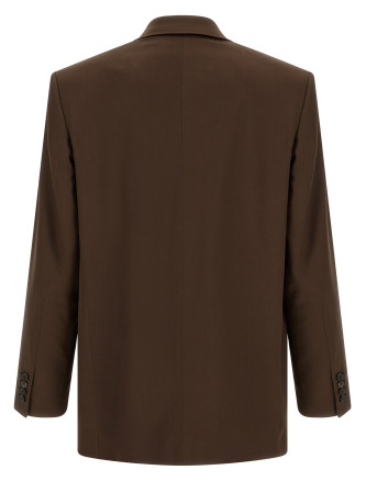 Блейзер SAINT LAURENT Satin blazer (854418Y4K192658) #