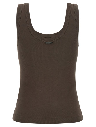 Повседневный топ BRUNELLO CUCINELLI Ribbed top (M0TC8FX210C8589) #