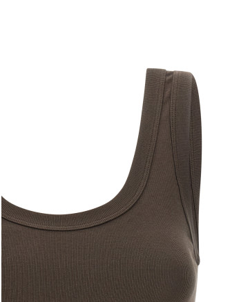Повседневный топ BRUNELLO CUCINELLI Ribbed top (M0TC8FX210C8589) #