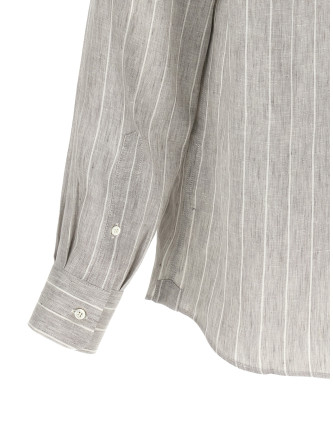 Рубашка, блузка BRUNELLO CUCINELLI Pinstripe shirt (MA6860627C102) #