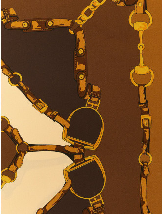 Шарф, платок GUCCI 'Morsetto' (8476733G0012565) #