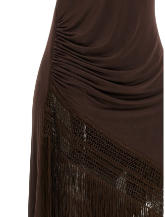 Макси THE ANDAMANE 'Marisol' (TM190159ATJP142DARKBROWN) #
