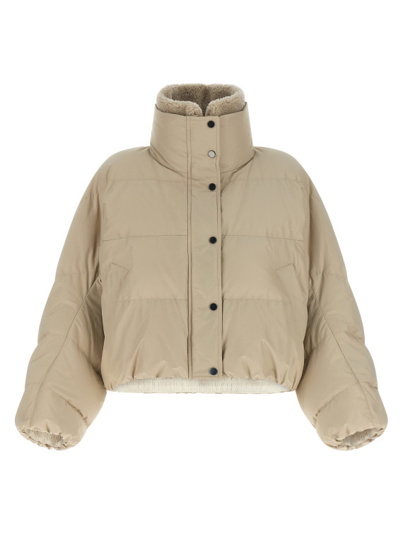 Пуховик BRUNELLO CUCINELLI Cropped down jacket (MH5257474C018) #1