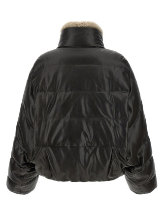Кожаная куртка BRUNELLO CUCINELLI Padded leather jacket (MPCTN7552C4192) #
