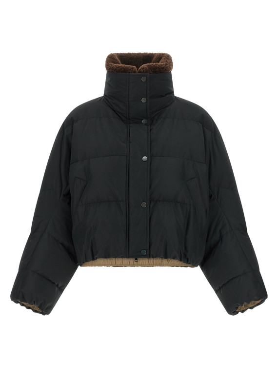 Пуховик BRUNELLO CUCINELLI Cropped down jacket (MH5257474C101) #1