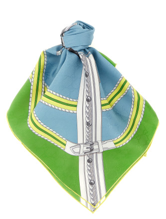 Шарф, платок GUCCI GG silk rack