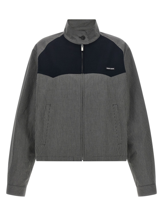 Повседневная куртка MIU Blouson vichy check (ML1501SOOO19OSF0031) #1
