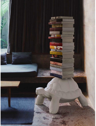 Декоративный аксессуар QEEBOO 'Turtle carry bookshelf’ bookshelf (36002WH) #