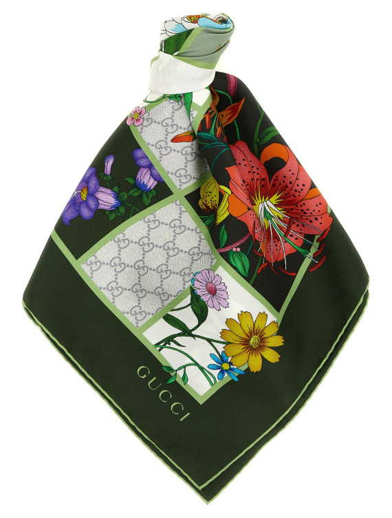 Шарф, платок GUCCI 'Flora' (8501073G0013367) #1