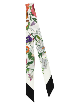 Шарф, платок GUCCI 'Gucci Flora'