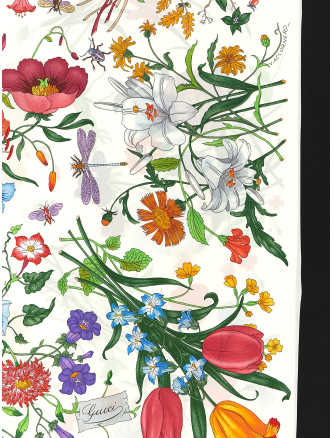 Шарф, платок GUCCI 'Gucci Flora' (8210613G0019060) #