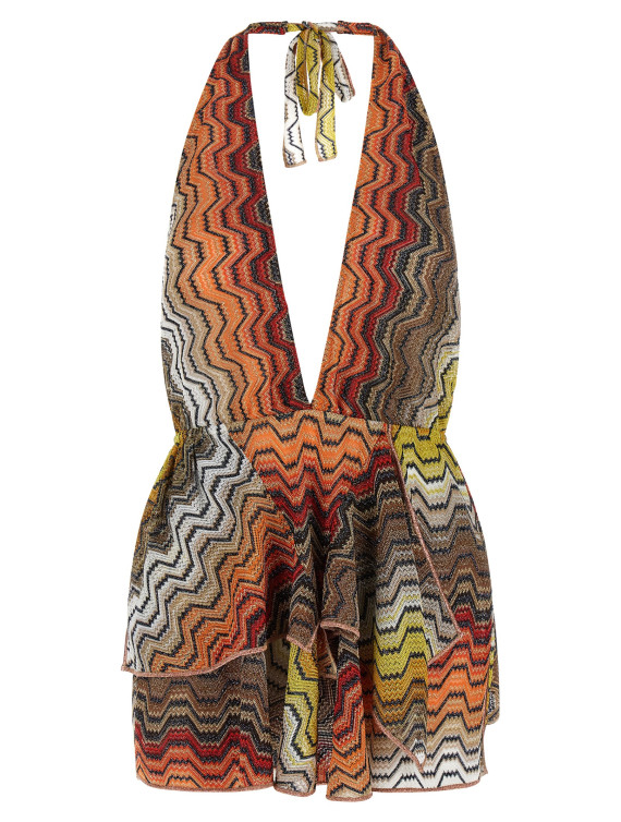 Пляжная одежда MISSONI Greek motif cover-up dress (MS26SQ24BR015DS91SC) #1