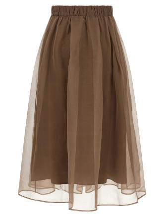 Миди BRUNELLO CUCINELLI 'Circle' (MF940G4096C9812) #