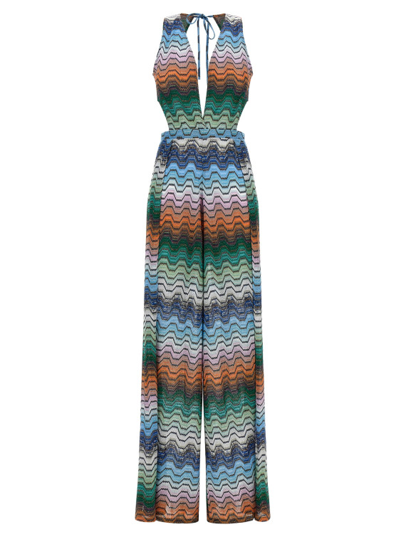 Комбинезон MISSONI Greek pattern jumpsuit (MC25SG04BR015DSMSNQ) #1