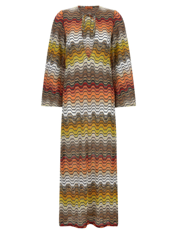 Пляжная одежда MISSONI Greek motif cover-up dress (MC26SQ04BR015DS91SC) #1
