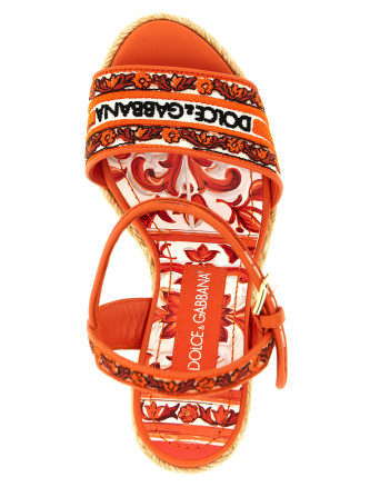 Обувь на платформе DOLCE & GABBANA 'Maiolica' (CZ0318AV8048W801) #