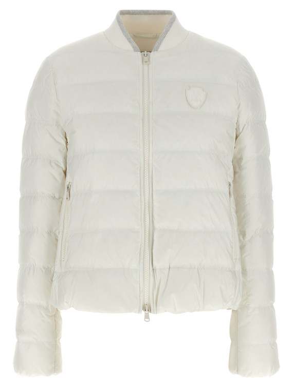 Пуховик BRUNELLO CUCINELLI Heraldic coat of arms down jacket (MD5983309C1202) #1