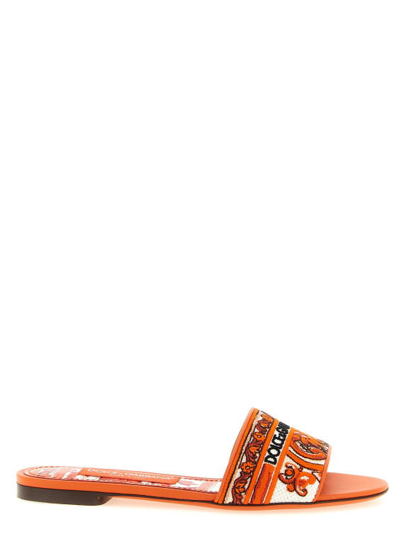 Шлепанцы DOLCE & GABBANA 'Bianca' (CQ0571AV8048W801) #1