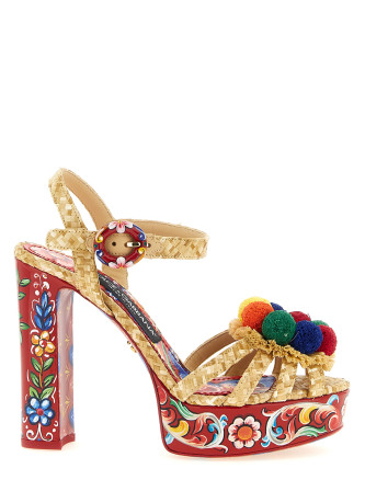 Биік өкшелі сандалдар DOLCE & GABBANA 'Keira'