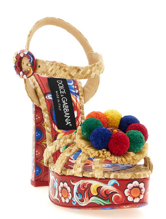 Босоножки на высоком каблуке DOLCE & GABBANA 'Keira' (CR2000A04538N084) #
