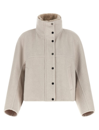 Пальто, тренч BRUNELLO CUCINELLI Cropped coat