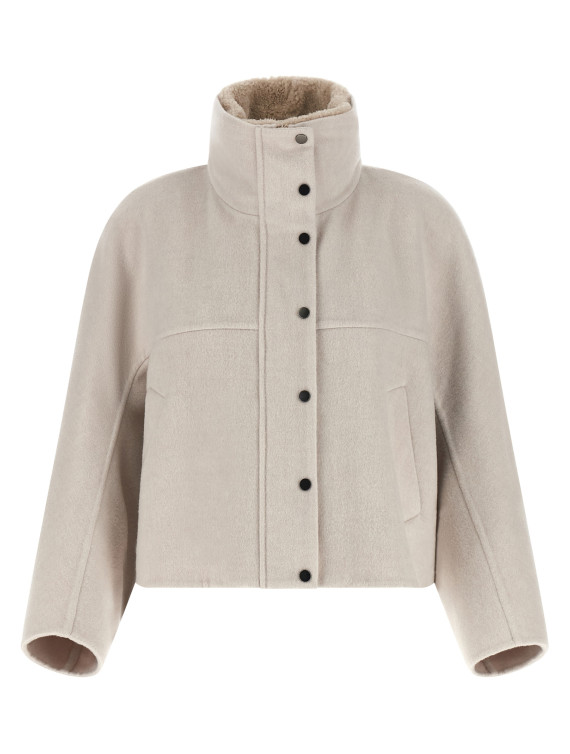 Пальто, тренч BRUNELLO CUCINELLI Cropped coat (MD5327555C042) #1