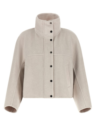 Пальто, тренч BRUNELLO CUCINELLI Cropped coat (MD5327555C042) #