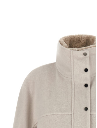 Пальто, тренч BRUNELLO CUCINELLI Cropped coat (MD5327555C042) #
