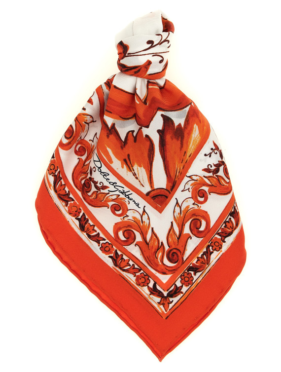 Шарф, платок DOLCE & GABBANA 'Maiolica' (FN093RGDAOYI93TN) #1