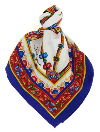 Шарф, платок DOLCE & GABBANA 'Carretto'