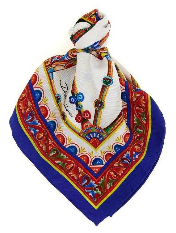 Шарф, платок DOLCE & GABBANA 'Carretto' (FN093RGDDWLHD6CK) #1