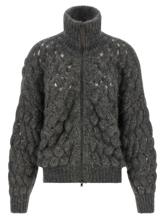 Свитер, кардиган BRUNELLO CUCINELLI 'Dazzling Waves'