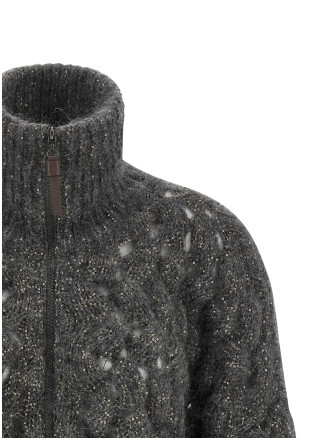 Свитер, кардиган BRUNELLO CUCINELLI 'Dazzling Waves' (MNT347516CGD77) #
