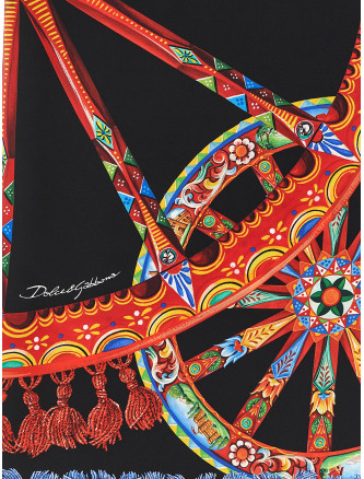 Шарф, платок DOLCE & GABBANA 'Carretto' (FN090RGDDU5HY6CL) #