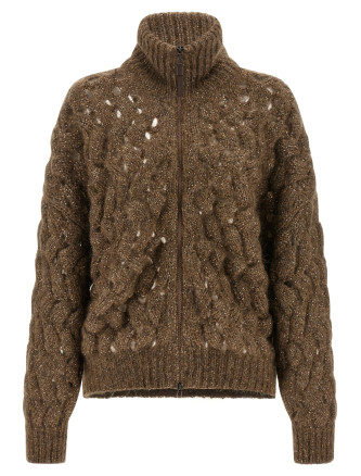 Свитер, кардиган BRUNELLO CUCINELLI 'Dazzling Waves'