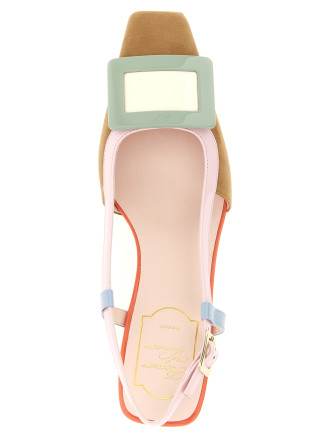 Каблуки средней высоты ROGER VIVIER 'Belle Vivier' (RVW00625601N5W6L96) #