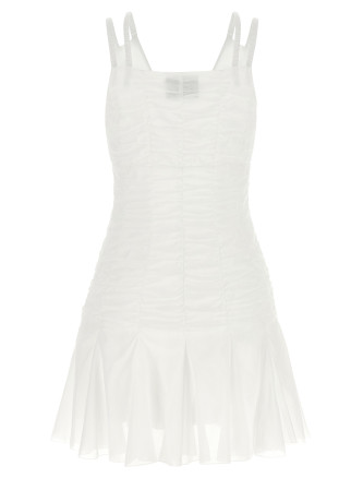Мини GIOVANNI BEDIN Smock effect dress (GBSS26505CBIANCO) #