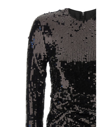 Мини ROTATE BIRGER CHRISTENSEN Sequin dress (116141100100) #