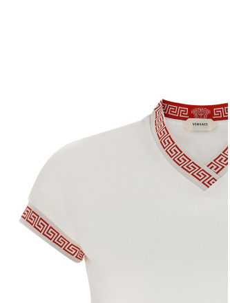 Футболка VERSACE 'Greca' 'Medusa' (10254271A187121W000) #