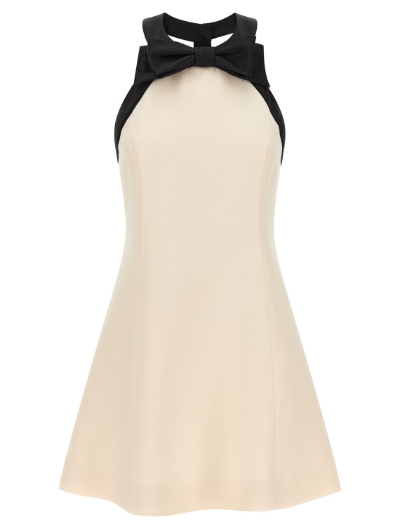 Мини VALENTINO GARAVANI Valentino Garavani crêpe couture dress (B3VAKH41CF9Z7) #1