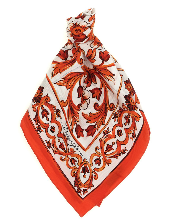 Шарф, платок DOLCE & GABBANA 'Maiolica' (FN092RGDDU8I73TN) #1