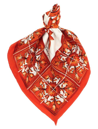 'Maiolica' scarf