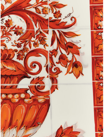 Шарф, платок DOLCE & GABBANA 'Maiolica' (FN090RGDDU6IX3TN) #