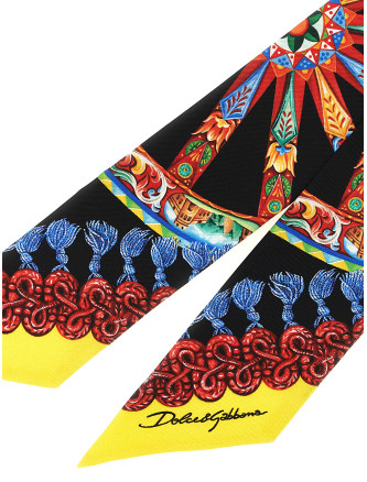 Шарф, платок DOLCE & GABBANA 'Carretto' (FS215AGDDU4HY6CL) #