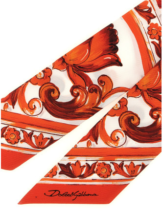 Шарф, платок DOLCE & GABBANA 'Maiolica' (FS215AGDDU9IO3TN) #