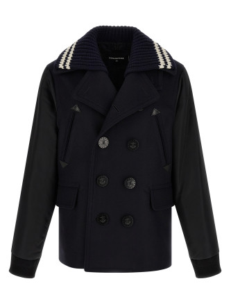 Пальто, тренч DSQUARED2 'Hybrid Peacoat'